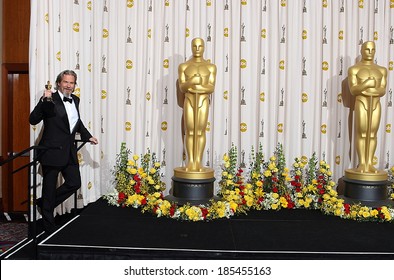 Jeff Bridges, Best Actor For Crazy Heart, 82nd Annual Academy Awards Oscars Ceremony-PRESS ROOM, The Kodak Theatre, Los Angeles March 7, 2010
