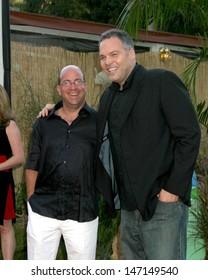 Jeff Zucker And Vincent D'Onofrio At The NBC TCA Tour Party Century Club Century City, CA July 25, 2005