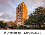 Jefferson County Courthouse at Sunrise - Beaumont East Texas