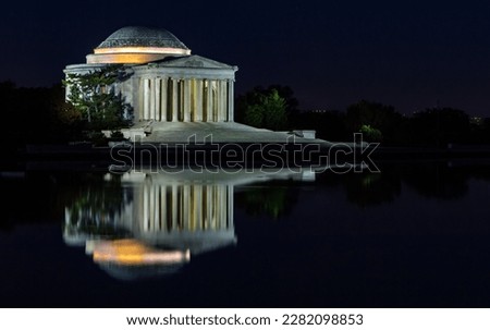 The Jefferson at Night. The Thomas Jefferson Memorial is a presidential memorial in Washington, DC, dedicated to Thomas Jefferson