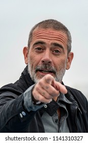 Jeffrey Dean Morgan Attends 