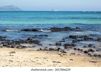 Jeju Island Beach On A Fine Day