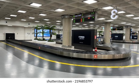 Jeju, South Korea - August 31 2022: Carousel At Jeju International Airport