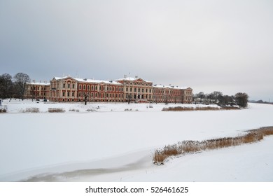 Jelgava Palace In Winter