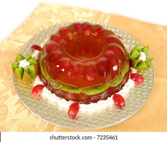 Jello Grape Cake Dessert