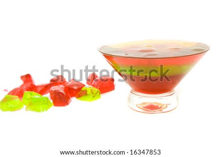jelly isolated