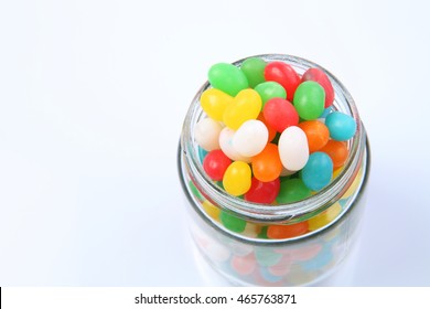 Jellybeans In A Glass Jar