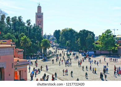 Jemma El Fna, Marrakech, Morocco, Africa