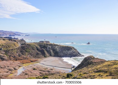 Jenner, California Idyllic Beach View