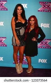 Jenni Farley, Nicole Polizzi At 