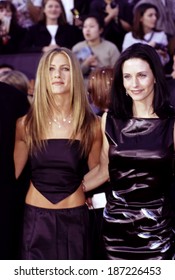 Jennifer Aniston, Courteney Cox At The Screen Actors Guild Awards, March, 1999