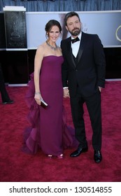 Jennifer Garner, Ben Affleck at the 85th Annual Academy Awards Arrivals, Dolby Theater, Hollywood, CA 02-24-13