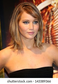 Jennifer Lawrence At The 66th Cannes Film Festival - The Hunger Games: Catching Fire - Photocall. 18/05/2013