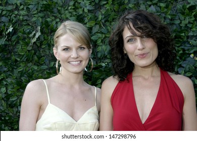 Jennifer Morrison & Lisa Edelstein Universal Media Studios Emmy Party LG House Malibu, CA August 2, 2007