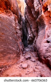 Jenny's Slot Canyon In Snow Canyon Utah