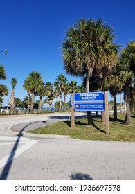 Jensen Beach Sign In Florida.