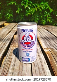 Jepara Indonesia 5 August 2021 Nestle Bear Brand Sterile Milk