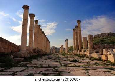 Jerash City In Jordan Country