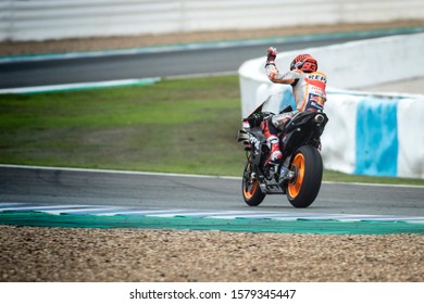 Jerez De La Frontera, Spain; 11-25-2019: Marc Márquez During The MotoGP 2020 Jerez Test.