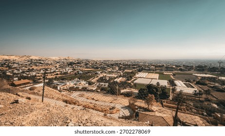 Jericho area and Mount of Temptation