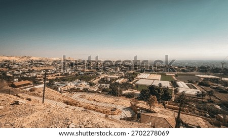 Jericho area and Mount of Temptation