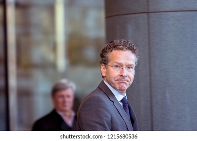 Jeroen Dijsselbloem At The Memorial Ceremony At The Concertgebouw At Amsterdam 27-10-2018 The Netherlands For The Death Of Wim Kok