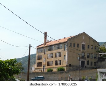 Jerome, AZ/USA-8/2/2020: Jerome Civic Building 