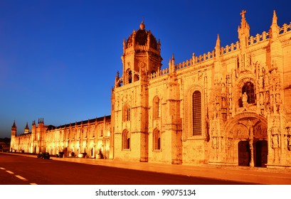 Jeronimos (Hieronymites) Monastery is located in the Belem district of Lisbon, Portugal. This monastery can be considered one of the most prominent monuments in Lisbon made in Manueline style.