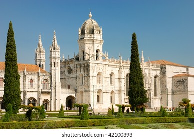 Jeronimos Monastery in Lisbon (Portugal)