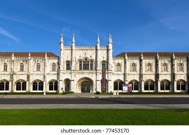 The Jeronimos Monastery of Santa Maria de Bel?m, is located in the suburb of Bel?m, Lisbon.