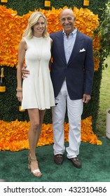 Jersey City, NJ USA - June 4, 2016: Rachelle Barrack, Thomas Barrack attend 9th annual Veuve Clicquot Polo Classic at Liberty State Park