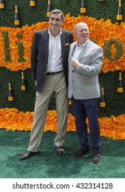 Jersey City, NJ USA - June 4, 2016: Jean-Marc Gallot, Jim Clerkin attend 9th annual Veuve Clicquot Polo Classic at Liberty State Park