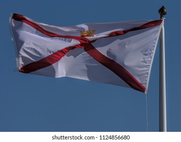 Jersey Flag Channel Islands