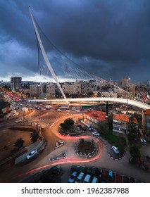 Jerusalem Chords Bridge At Night