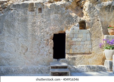 Jerusalem Garden Tomb in Jerusalem one of two sites proposed as the place of Jesus burial in Israel