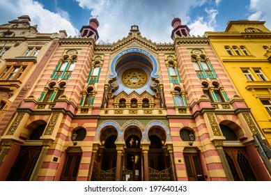 Jerusalem (Jubilee) Synagogue In Prague ,Czech Republic.