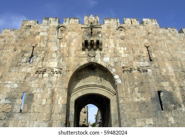   Jerusalem, Lion's  A  Gate;