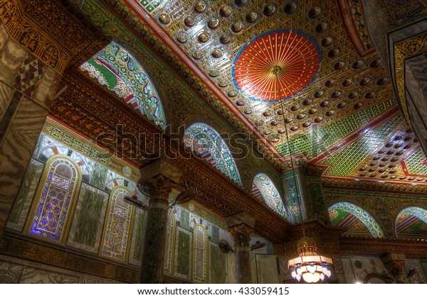 Jerusalem Palestineisrael March 18 2016 Interior Stock Photo