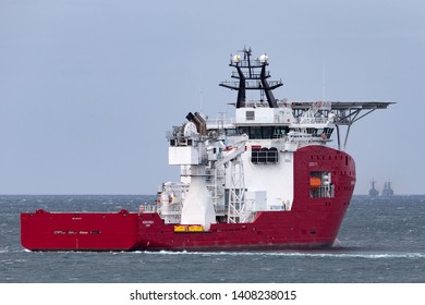 Jervis Bay, Australia - October 1, 2013: Australian Border Force Multi Purpose Off Shore Vessel Ocean Shield In Jervis Bay.