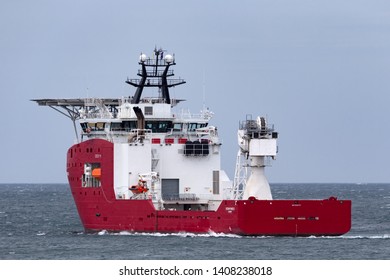 Jervis Bay, Australia - October 1, 2013: Australian Border Force Multi Purpose Off Shore Vessel Ocean Shield In Jervis Bay.