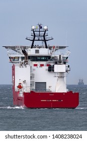 Jervis Bay, Australia - October 1, 2013: Australian Border Force Multi Purpose Off Shore Vessel Ocean Shield In Jervis Bay.