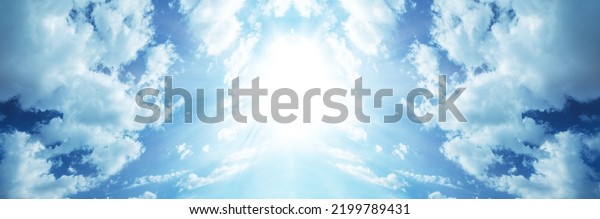 Jesus Christ Clouds Heaven Light Ascension Stock Photo 2199789431 ...