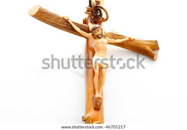 Jesus Christ Crucified On Cross Stock Photo 46701217 Shutterstock   Jesus Christ Crucified On Cross 600w 46701217 