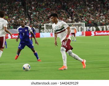 Jesus Gallardo Midfielder For Mexico At State Farm Stadium In Glendale,AZ/USA July,2,2019.