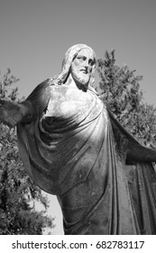 Jesus In Sleepy Hollow Cemetery