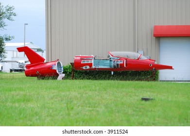 Jet Airplane In Parts