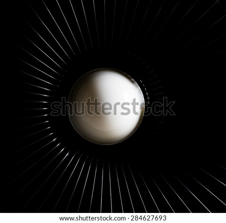 Jet engine Carbon metallic texture background.