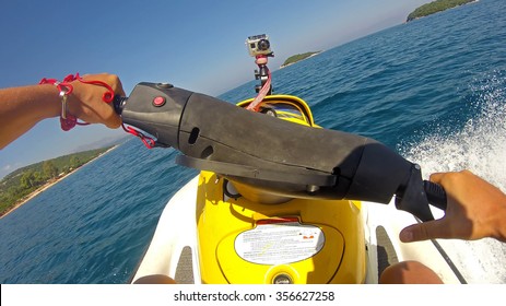 Jet Ski Driving POV