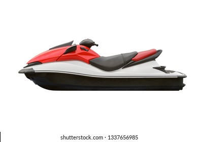 Jet Ski Isolated On White Background Stock Photo 1337656985 | Shutterstock