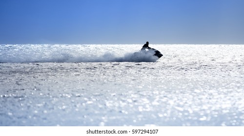 Jetski In Ocean